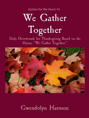 cover image of We Gather Together